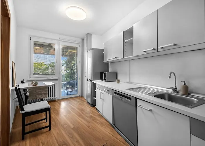 公寓 10 Minutes From Centre With Garden *